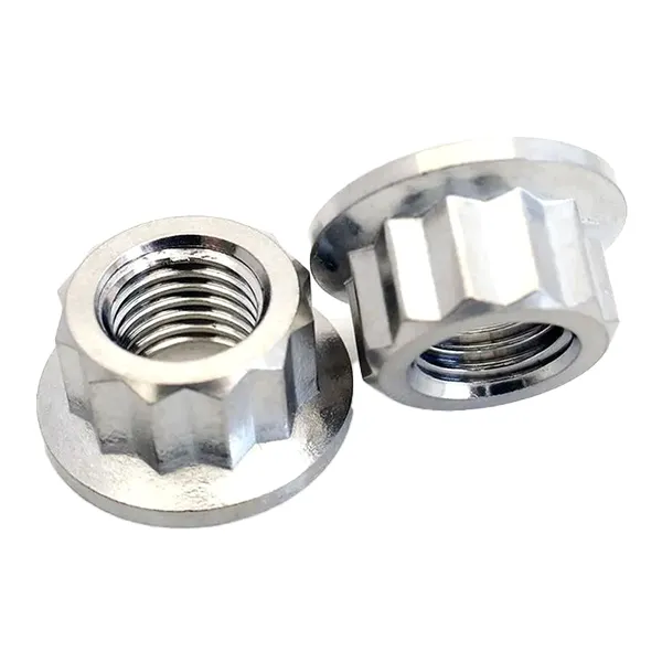 Gr5 Titanium Hex Flange Nut